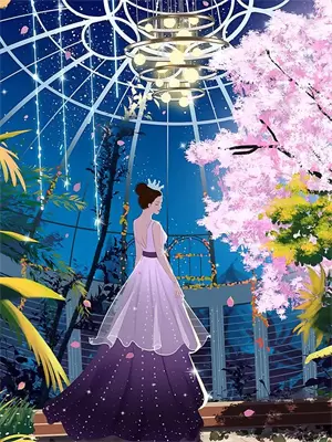 你说夕阳落得很美