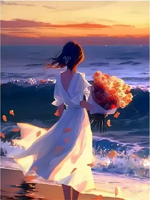 秋天的风铃叶子